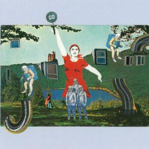 Postcard A5 - Lady GO