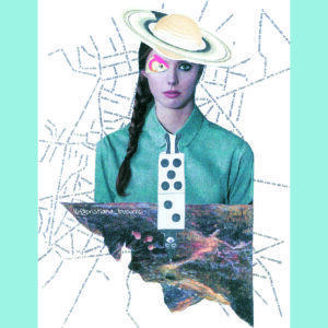 Postcard A5 - Lady Saturn