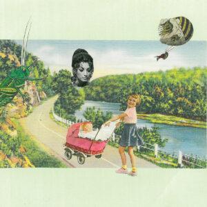 Postcard A5 - Young Nanny